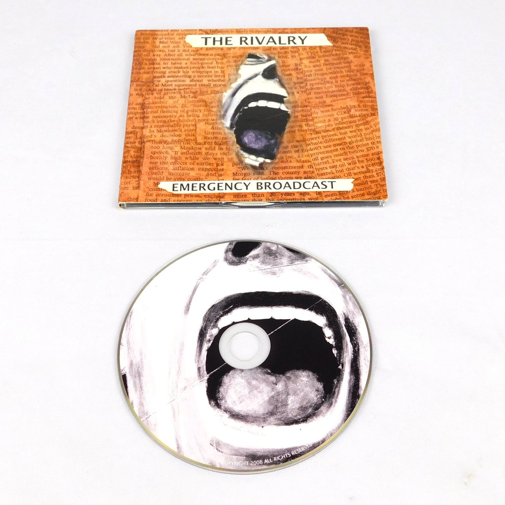 The Rivalry Emergency Broadcast CD Tested Digipak 2006 Debut Album Post Hardcore