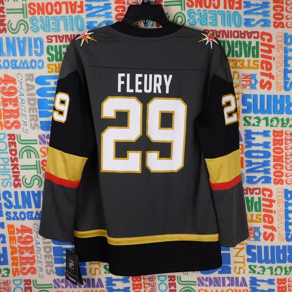 Fanatics Vegas Golden Knights Marc Andre Fleury Jersey - Size Youth L/XL, NWT