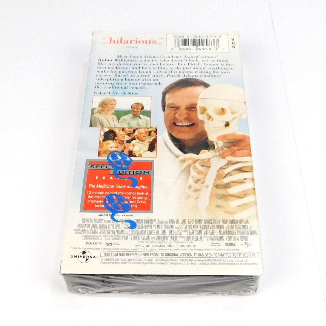 Patch Adams VHS 1999 Special Edition Robin Williams Factory Sealed Bonus Footage