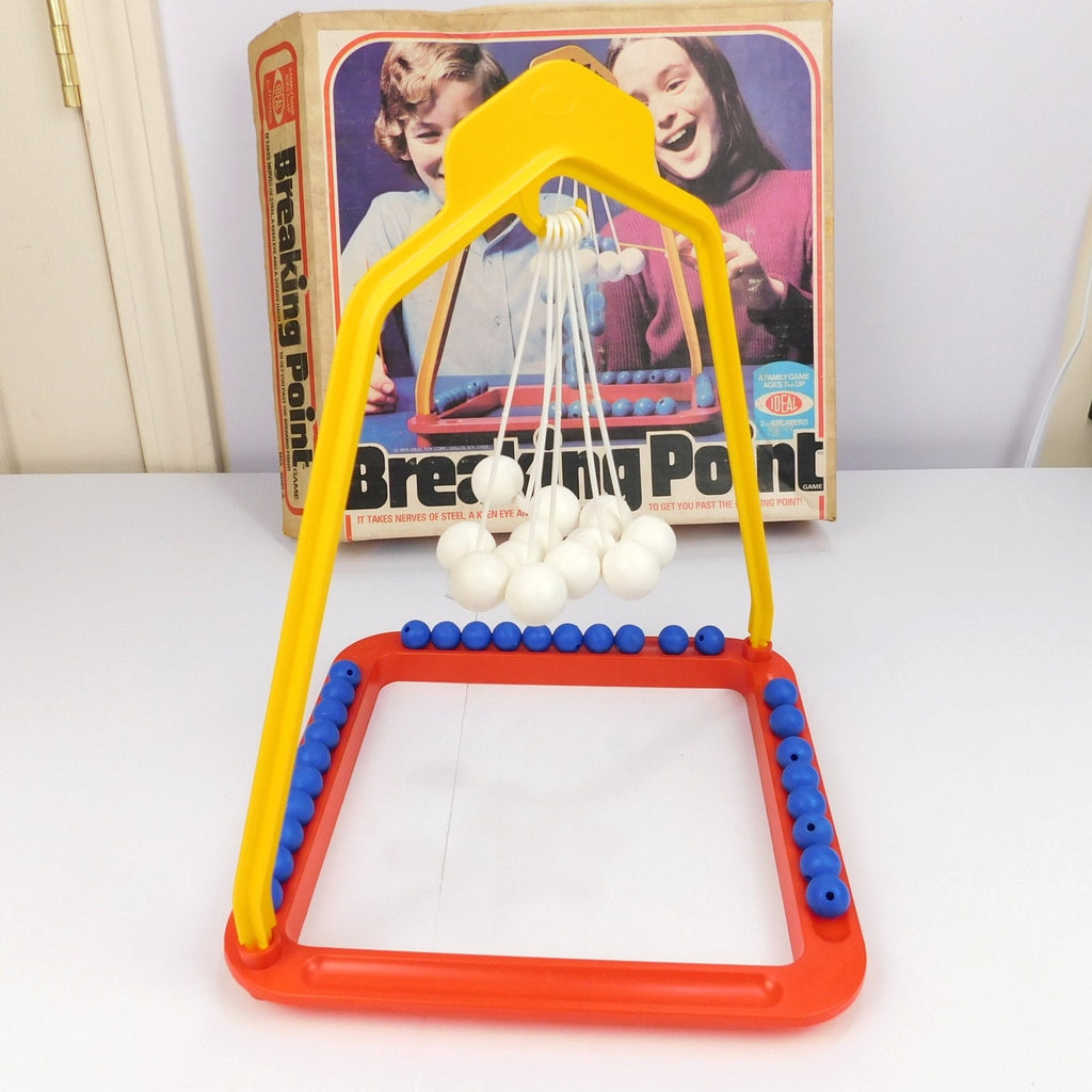 Vintage Breaking Point Game Ideal Toys 1976 Boxed Near Complete Missing 2 Pieces