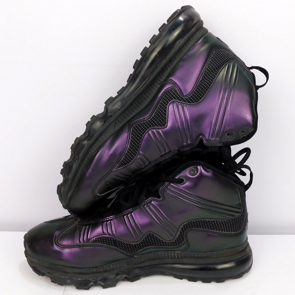 2011 Nike Air Max Griffey Eggplant Purple Black Shoes Men's 9.5 442478-050