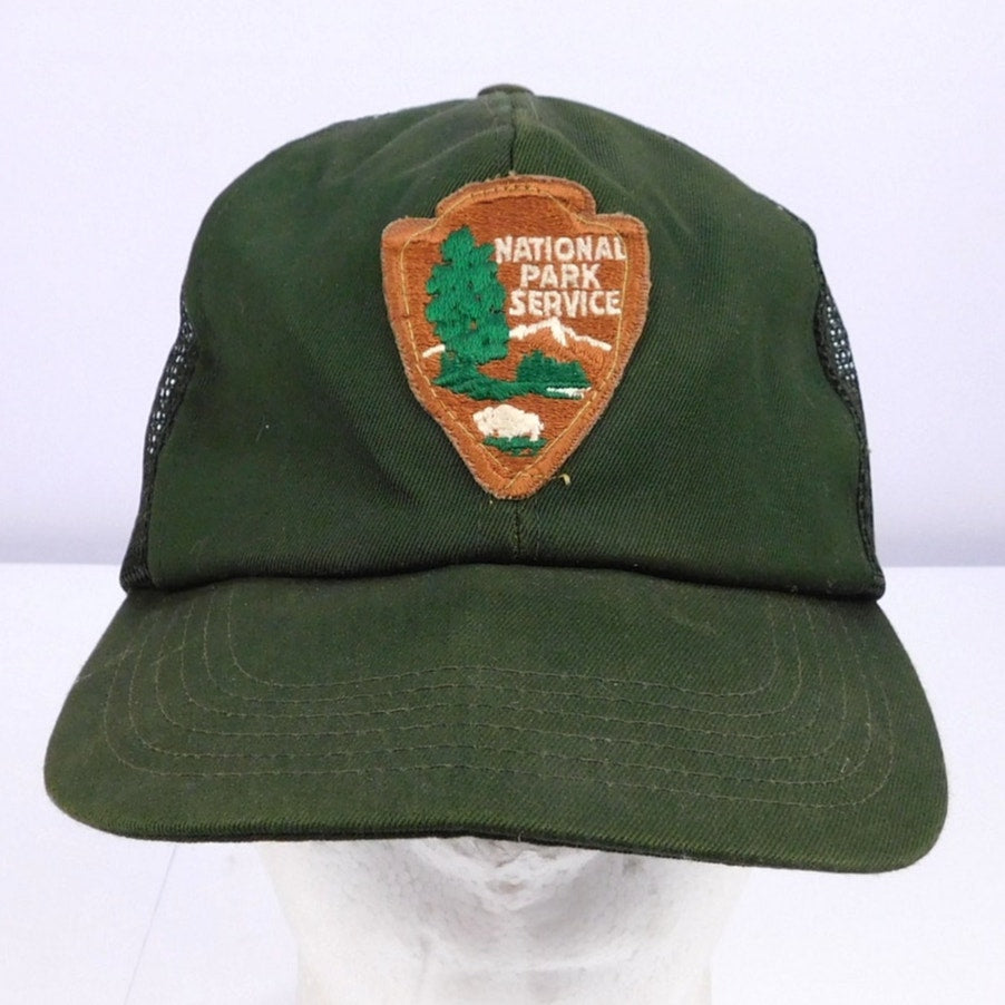 80s National Park Service Ranger Trucker Hat - Adjustable