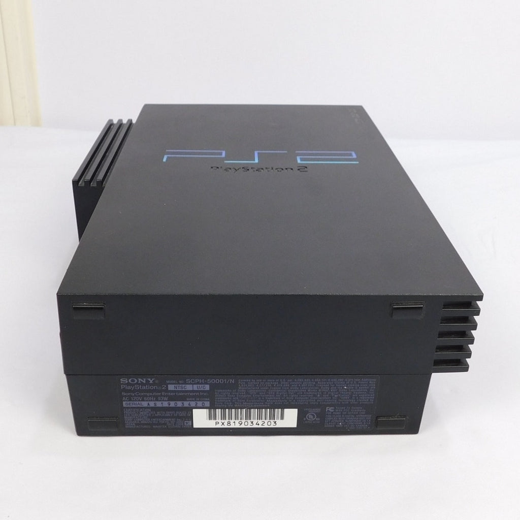 Sony PS2 SCPH-50001 Bundle Serviced HDD Network Adapter Controller Memory Card
