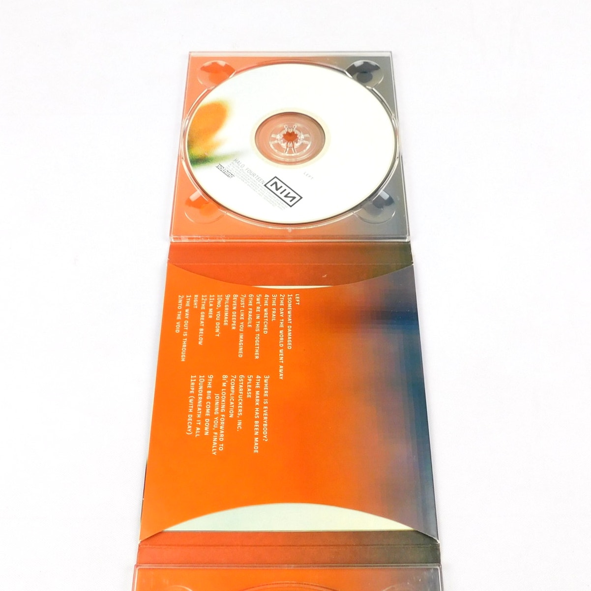 Nine Inch Nails The Fragile CD 1999 Tested 2 Disc Digipak Nothing 0694904732