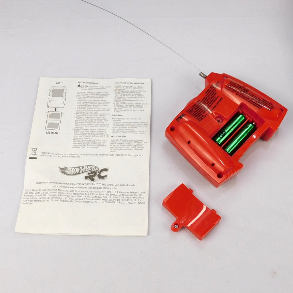 Hot Wheels RC Terrain Twister Complete In Box 2009 Tested X2874 Red