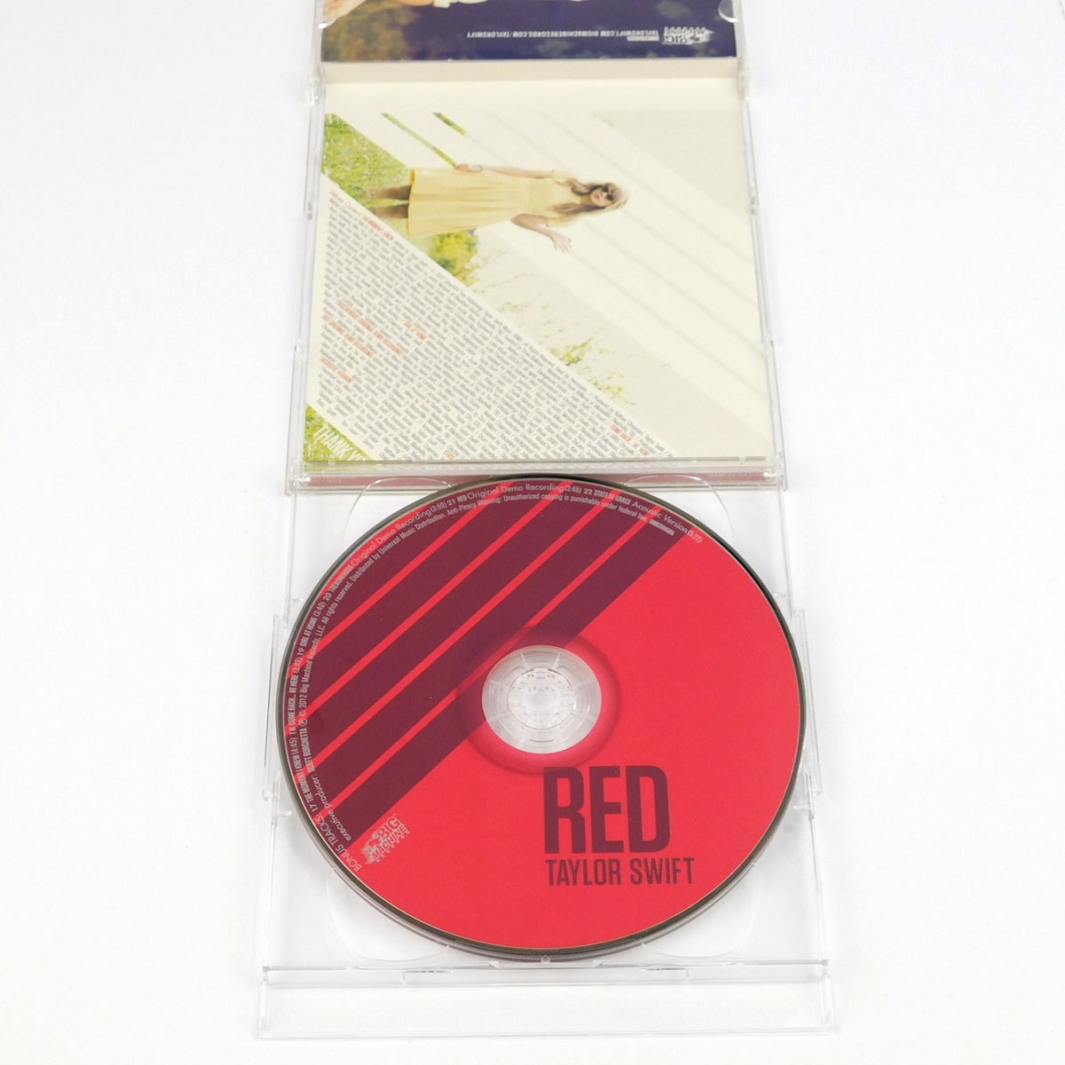 Taylor Swift Red Deluxe Edition 2 CD 2012 Tested Big Machine 22 Track Original