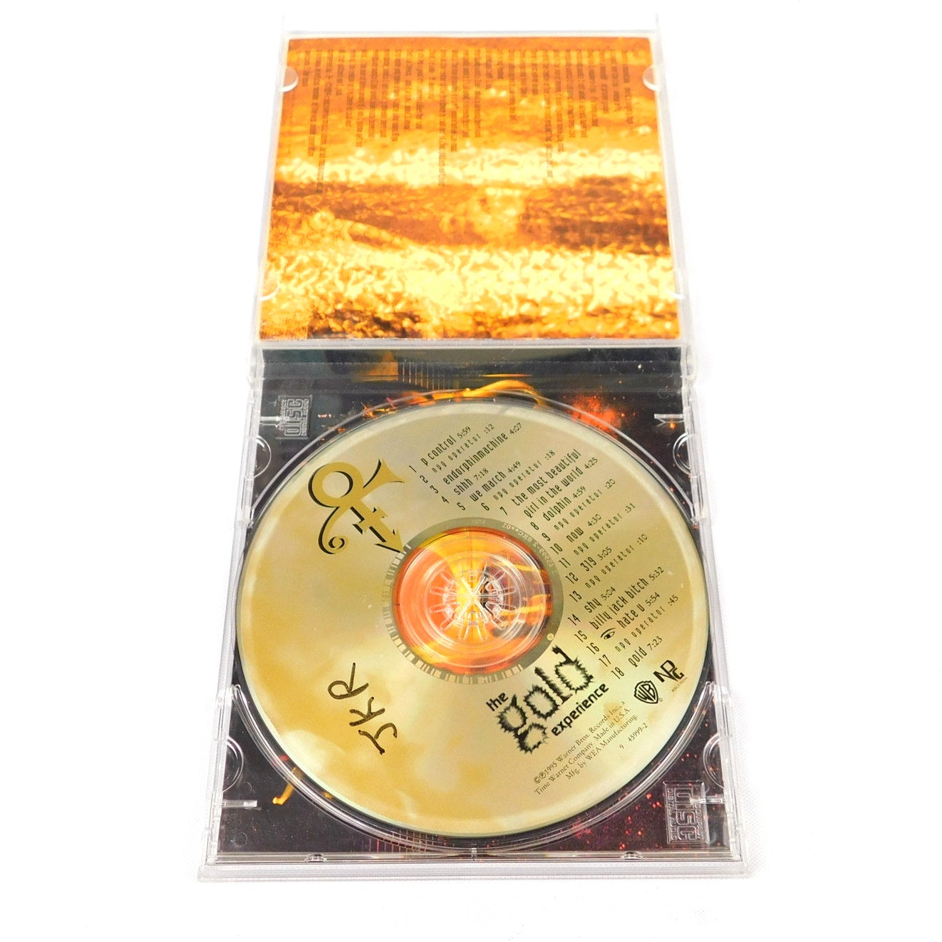 Prince The Gold Experience CD 1995 Tested Warner Bros 9 45999-2