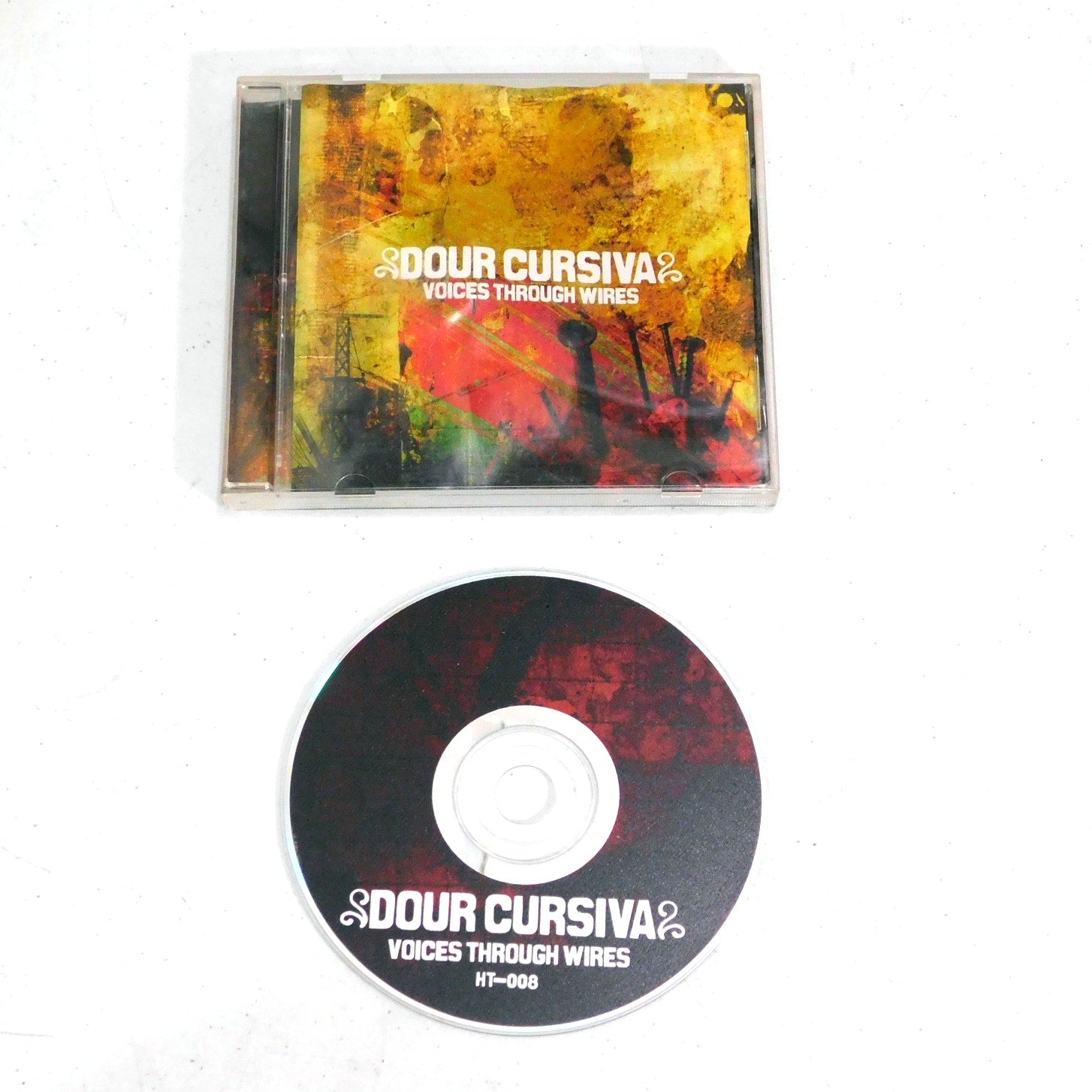 Dour Cursiva Voices Through Wires CD Tested 2008 Hold True HT008 Metalcore