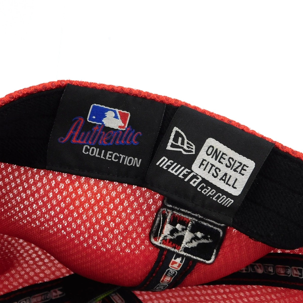 2004 Boston Red Sox World Series Champions New Era Mesh Hat Cap MLB OSFA Red