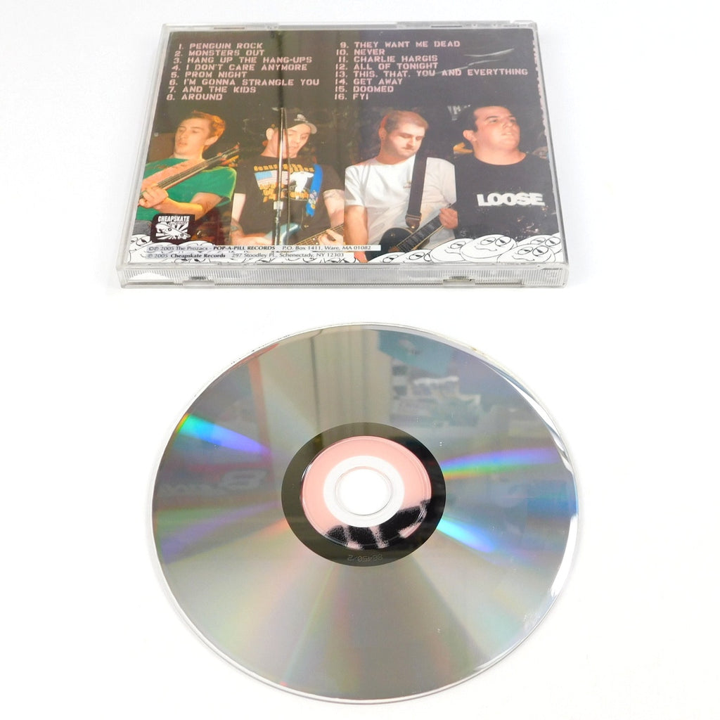 The Prozacs Live at CBGB CD 2005 Cheapskate Pop Punk Massachusetts Tested