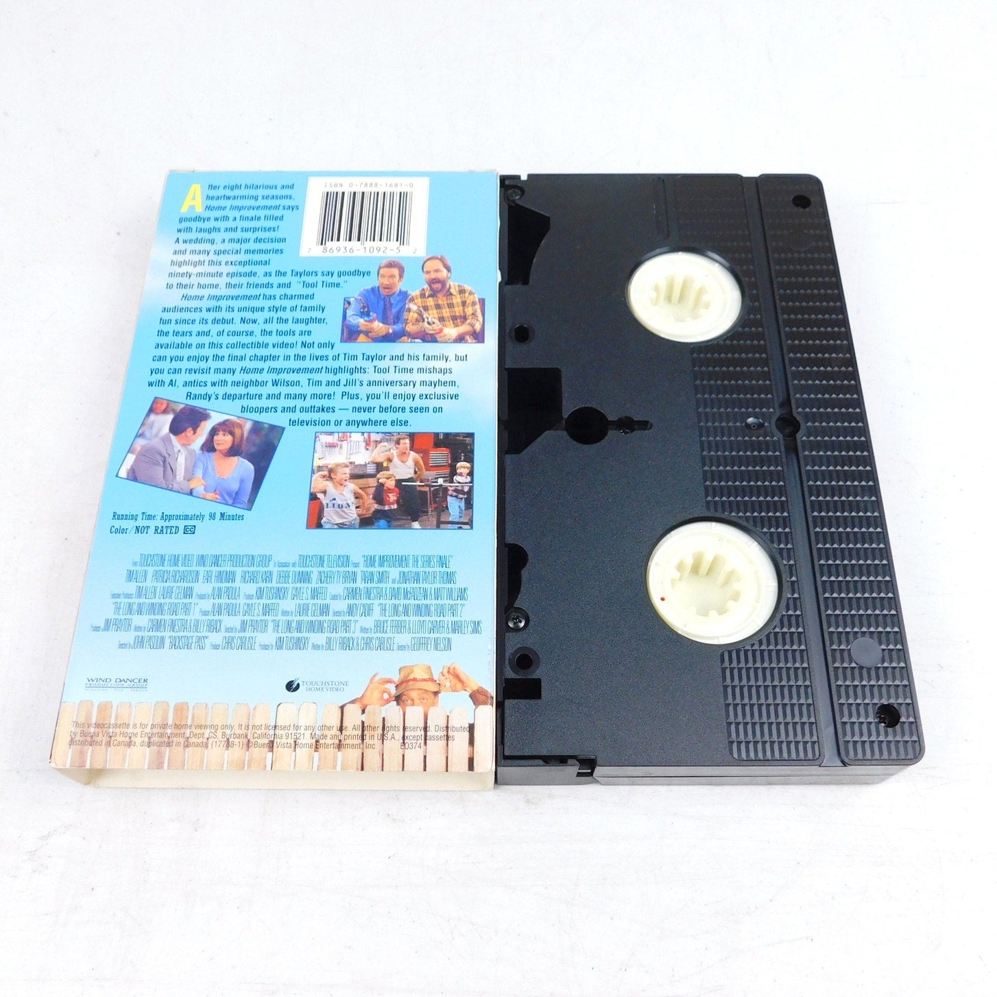 Home Improvement Series Finale VHS Tested Tim Allen 1999 Be Kind Rewind Sticker