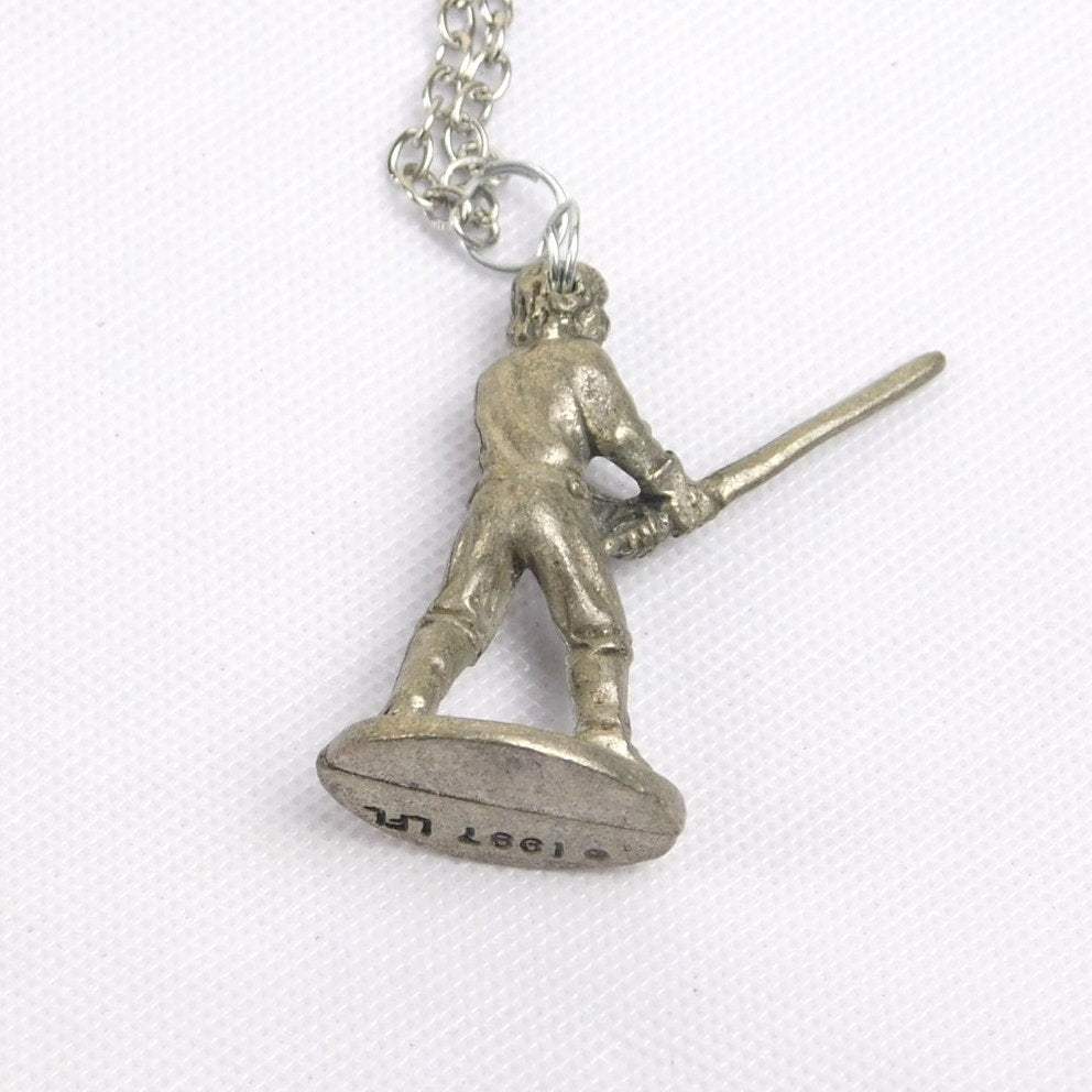 Vintage Luke Skywalker Necklace Star Wars Monopoly Game Piece Sterling Silver 1997