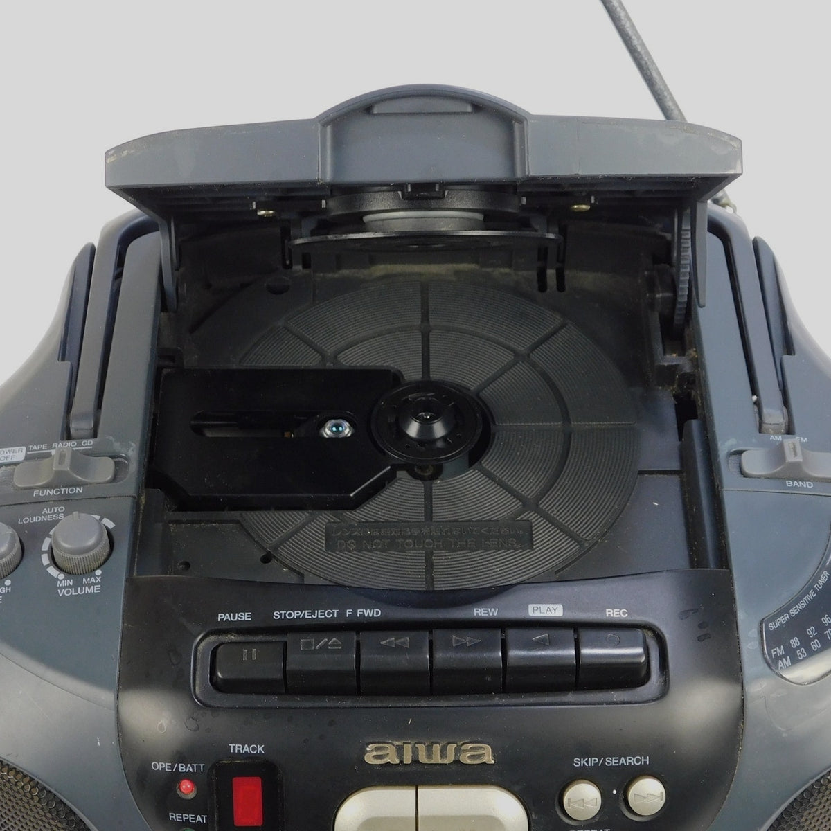 Vintage 1995 Aiwa CSD-EX110U Boombox CD Cassette AM FM Radio Tested Working