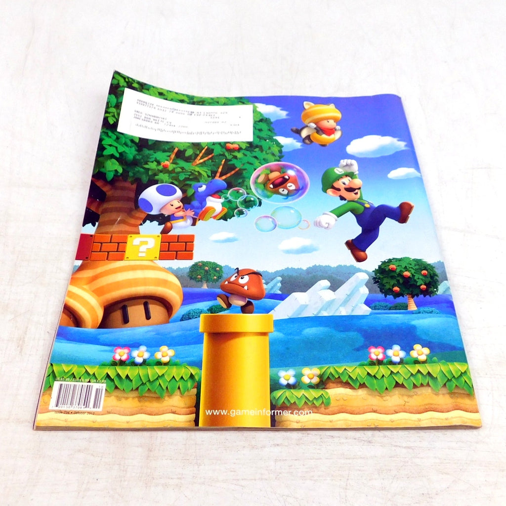 Game Informer Magazine Issue 234 October 2012 New Super Mario Bros Wii U Cover