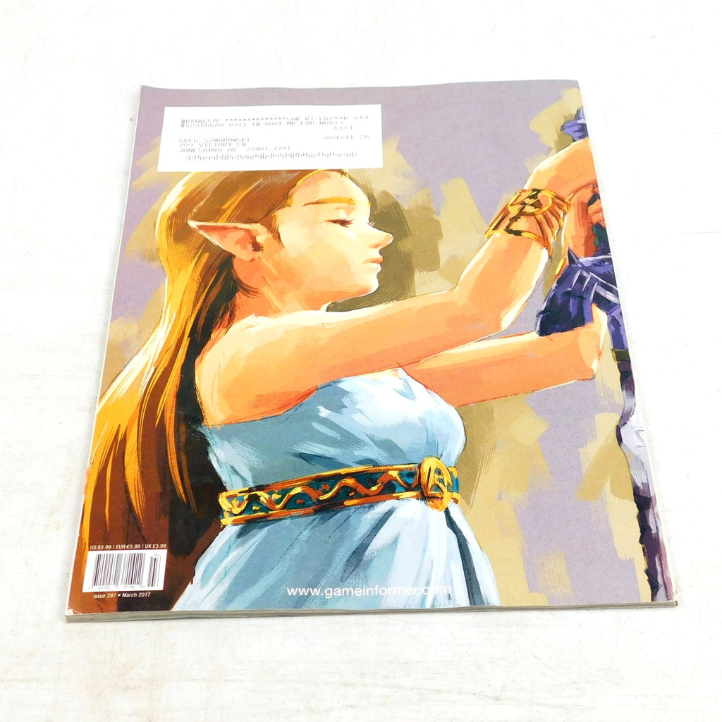 Game Informer Magazine Issue 287 March 2017 Zelda Breath Of The Wild Cover