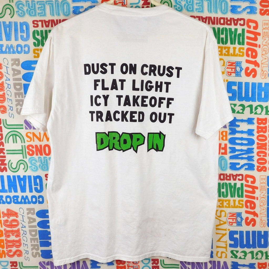 Darkside Snowboards Drop In Skull T Shirt - Size L