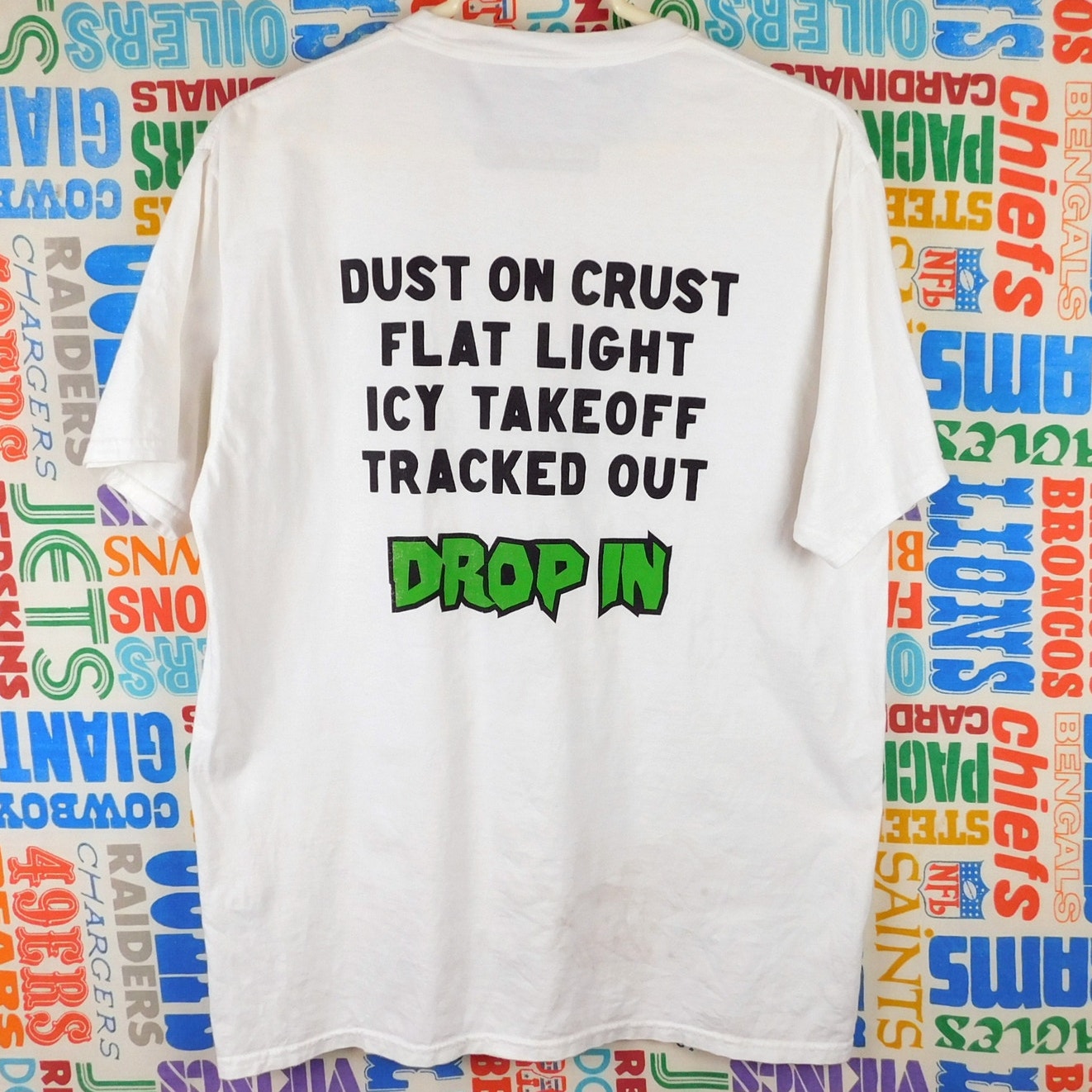 Darkside Snowboards Drop In Skull T Shirt - Size L