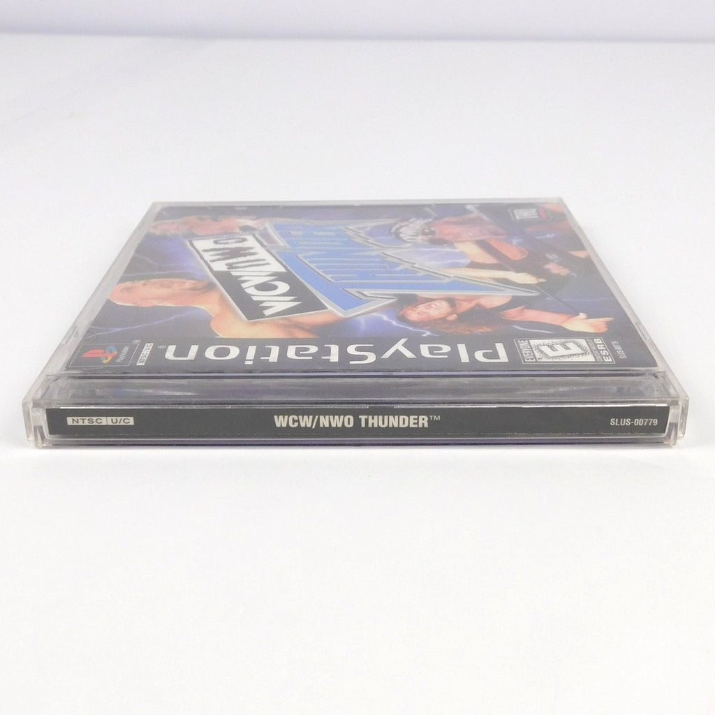 WCW NWO Thunder Sony Playstation 1 PS1 Complete Tested Working 1998