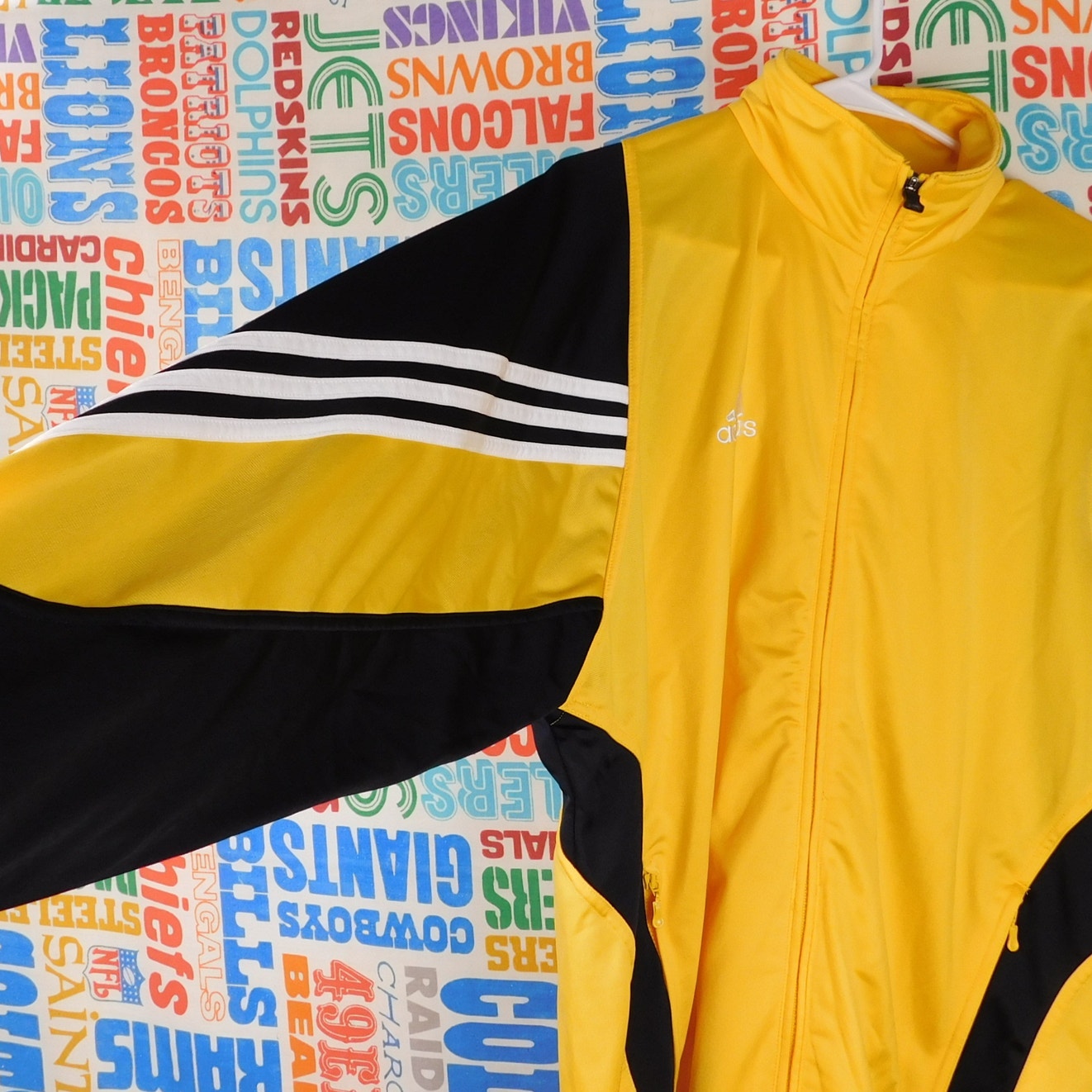 Y2K Adidas Bumblebee Track Jacket - Size M