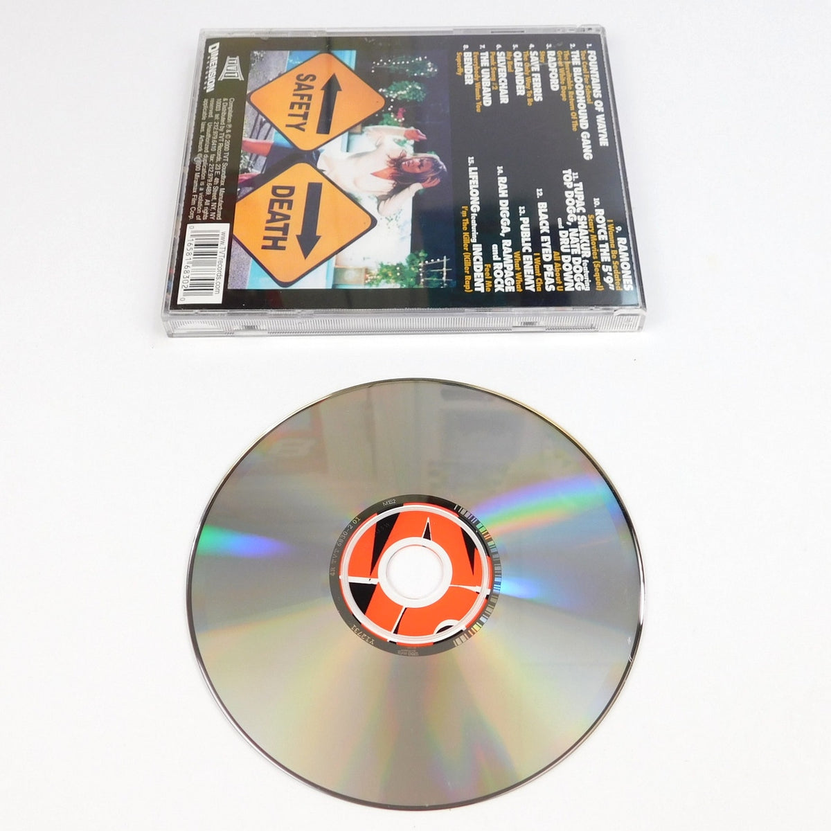 Scary Movie Music That Inspired the Soundtrack CD 2000 TVT 6830-2 2Pac Ramones