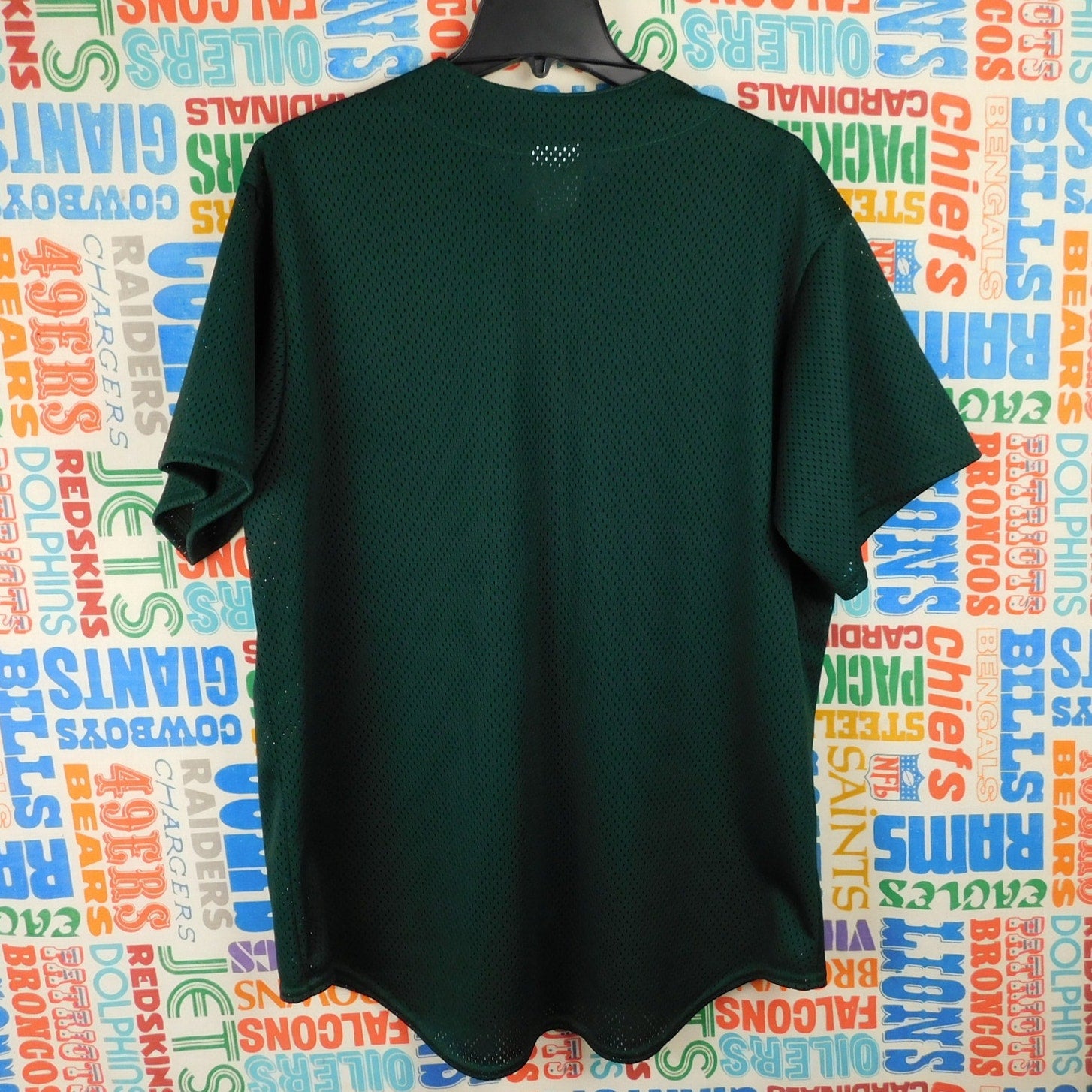 90s Boston Red Sox Forest Green Mesh Jersey - Size L