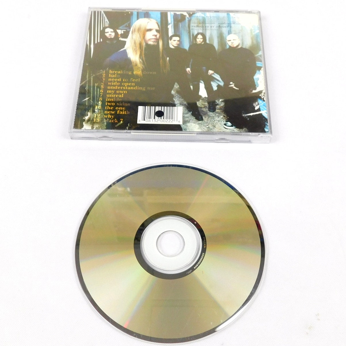 Soil Scars CD 2001 Tested  Not For Sale Promo Edition J Records 80813-20022-2