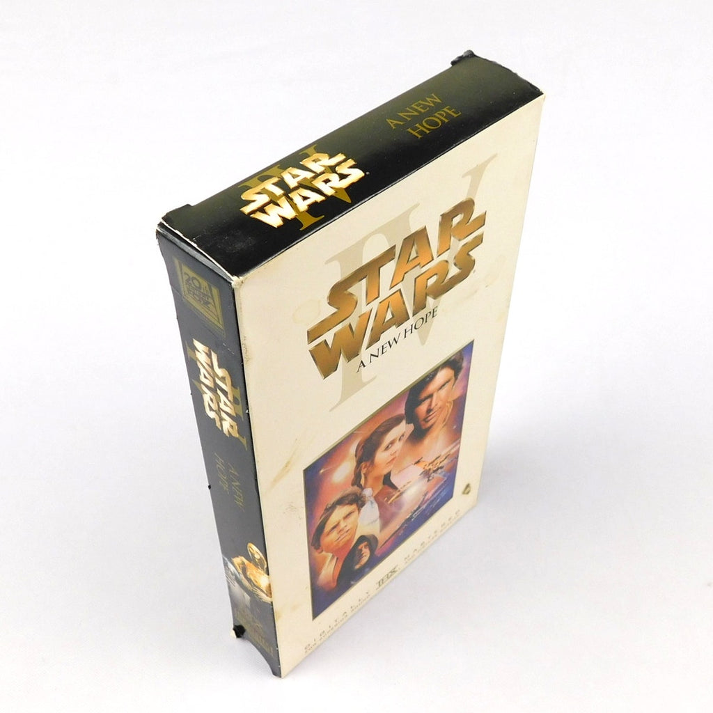 Star Wars A New Hope VHS Tape THX Remaster Tested Working 2000 Release Episode 4