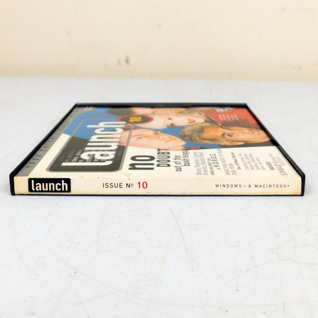 Launch Music Magazine PC CD ROM Vol 10 No Doubt Cover Game Demos Interactive