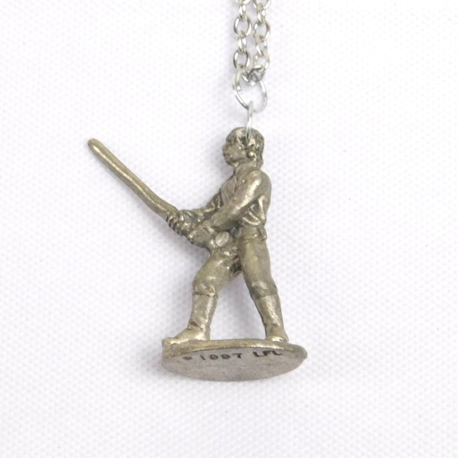 Vintage Luke Skywalker Necklace Star Wars Monopoly Game Piece Sterling Silver 1997