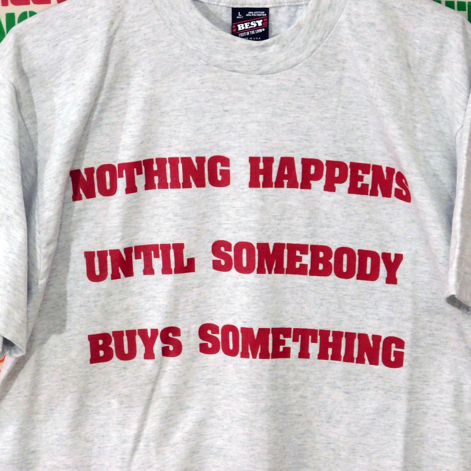 90s Purchasing Magazine T Shirt - Size L