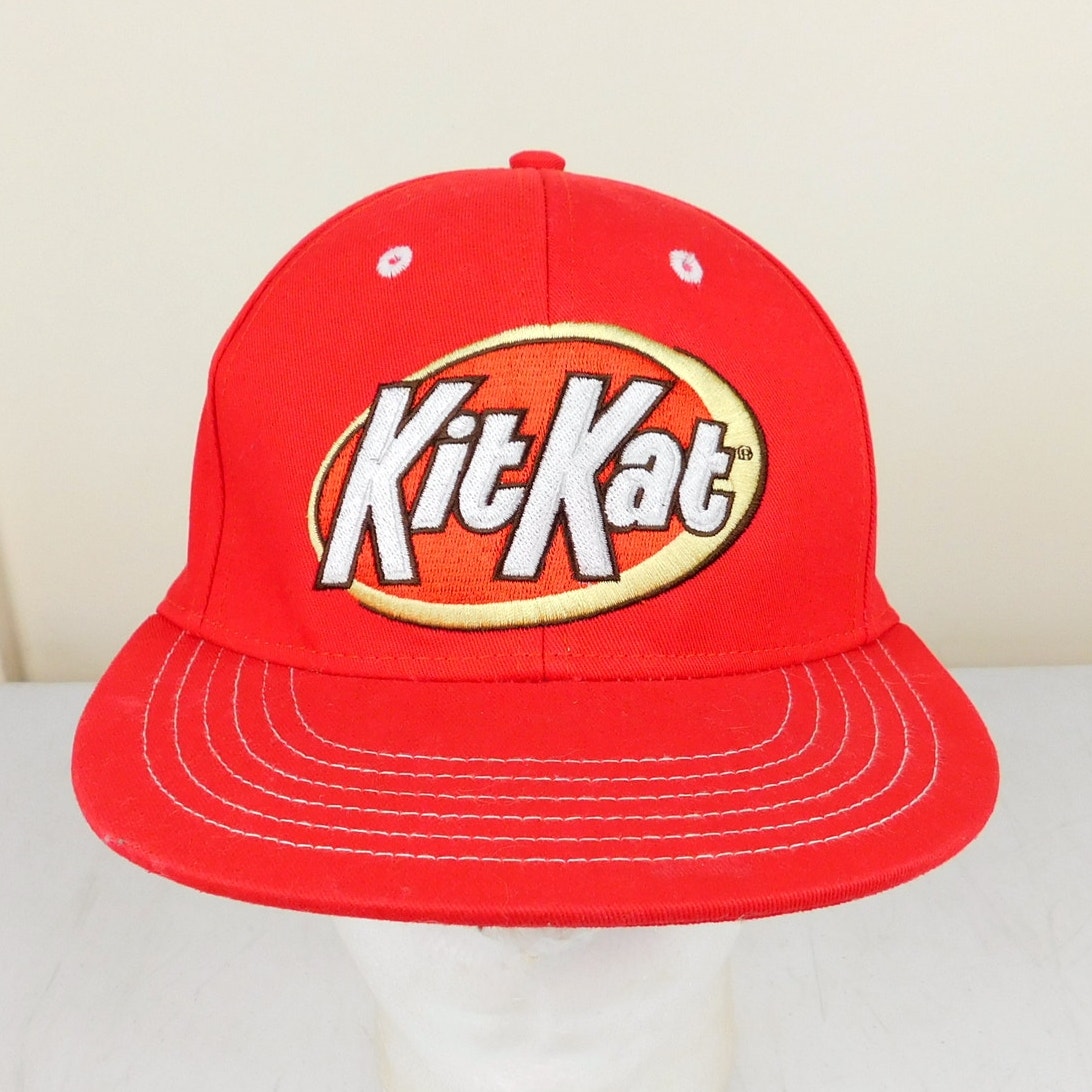 Kit Kat Logo Snapback Hat - Adjustable