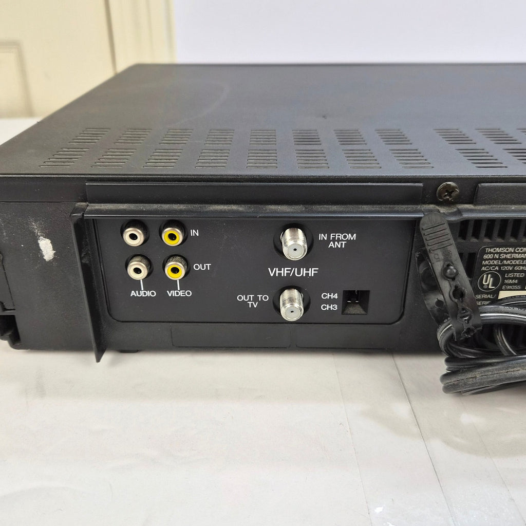 GE VG4016 VHS VCR Pro-Fect Video System Tested Working Vintage No Remote