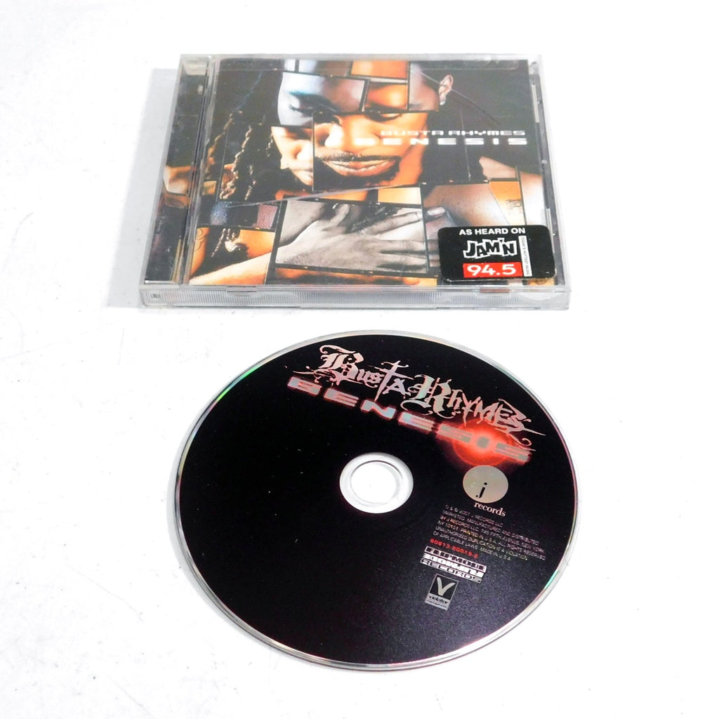 Busta Rhymes Genesis CD 2001 Tested Working 80813-20019-2 Hype Sticker