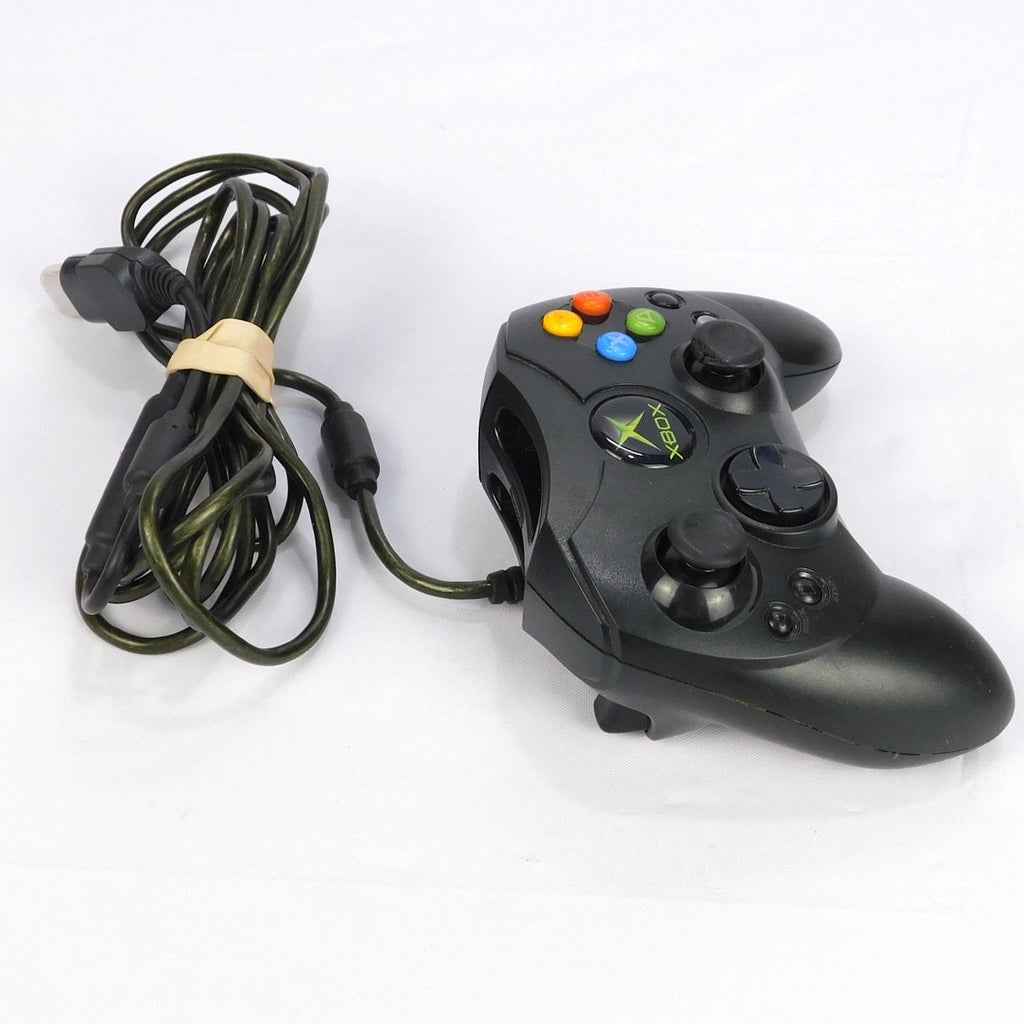 Microsoft Original Xbox Controller S Fully Tested w/ Breakaway Cable X08-69873