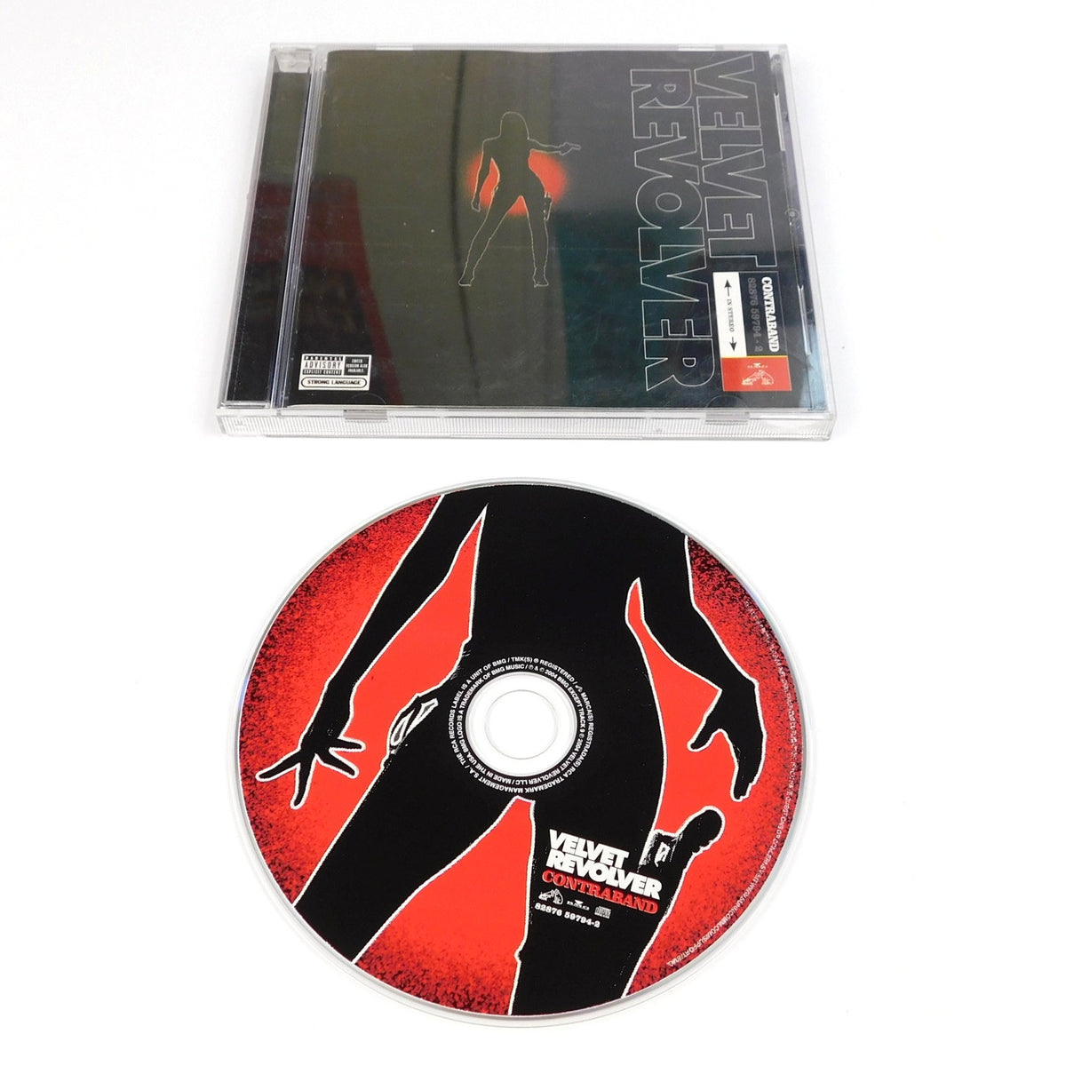 Velvet Revolver Contraband CD 2004 RCA 82876 59794-2 Slash Scott Weiland