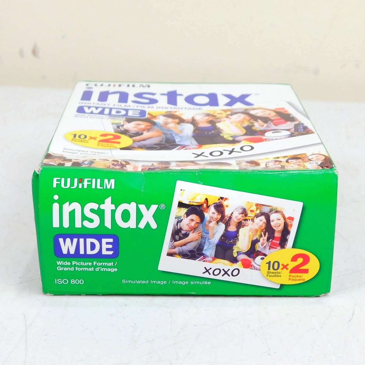 Fujifilm Instax Wide Film 20 Sheets 10 x 2 New Factory Sealed Expired 09/2018