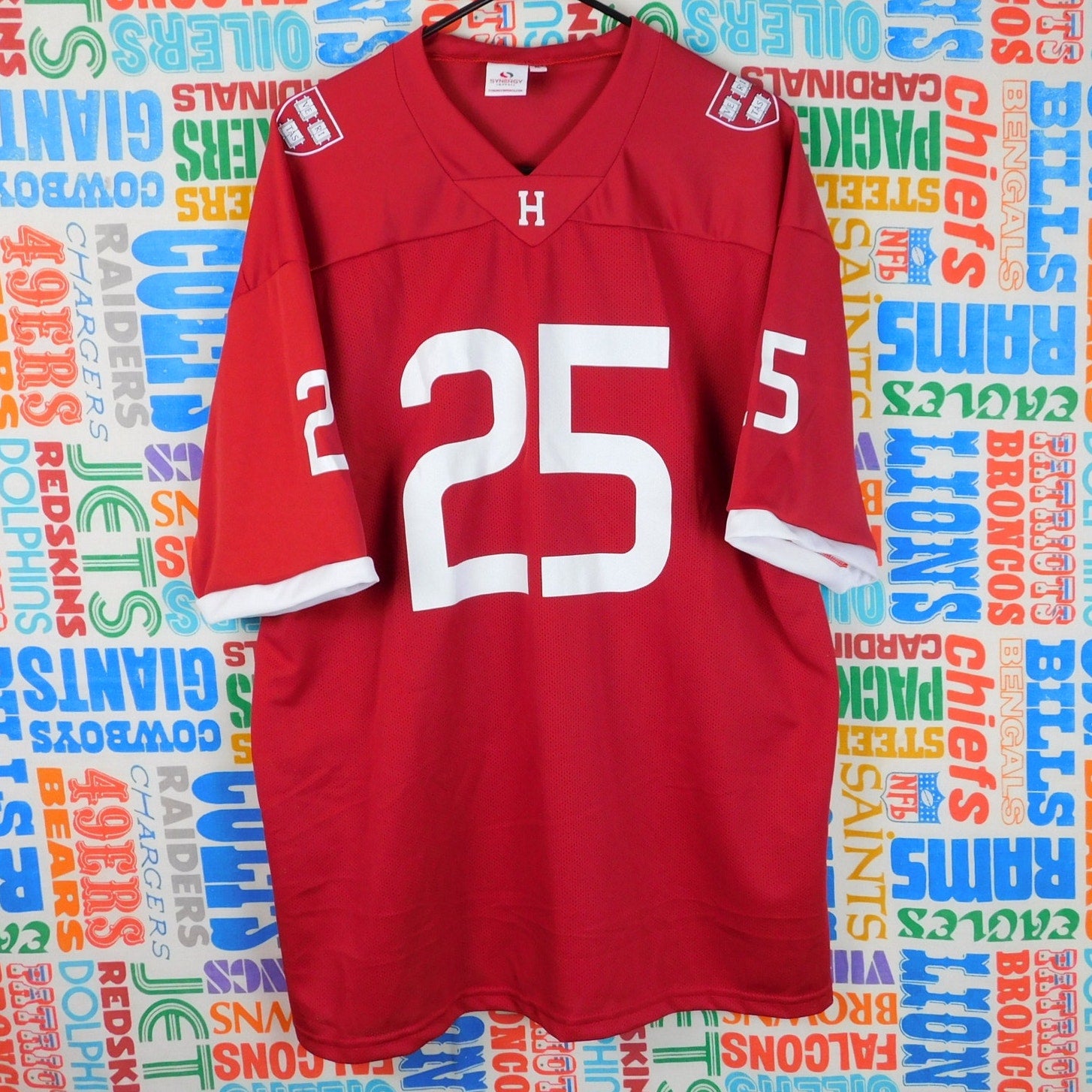 Harvard University Crimson Football Jersey - Size XL