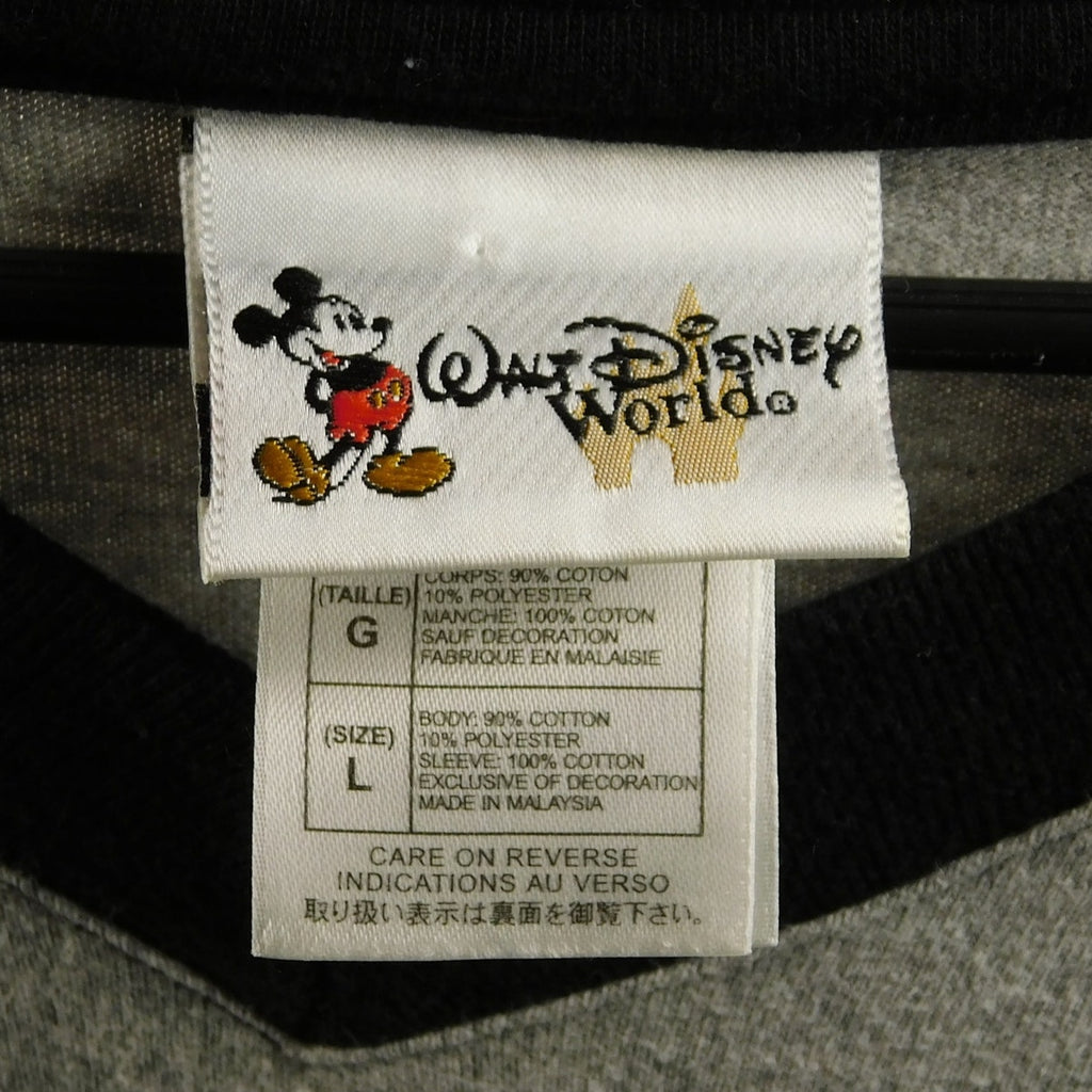 Y2K Walt Disney World 100 Years Of Magic V Neck Shirt - Size L