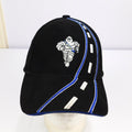 Michelin Tire Man Bibendum Road Design Adjustable Hat Black Racing Cap