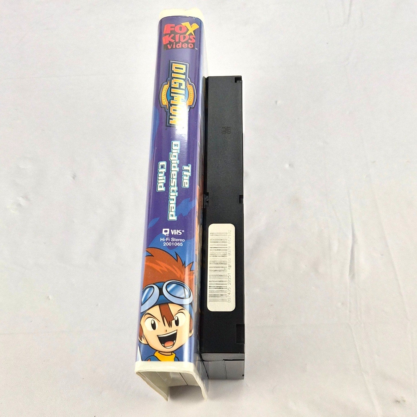 Digimon Vol 4 The Digidestined Child VHS Tested 2000 Fox Kids Toei Clamshell