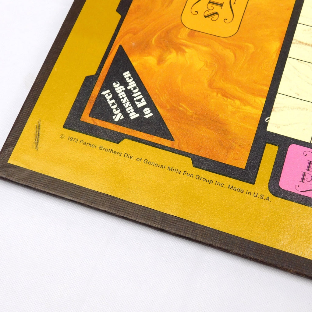 Vintage Clue Board Game 1972 Parker Brothers Complete In Box Detective Mystery