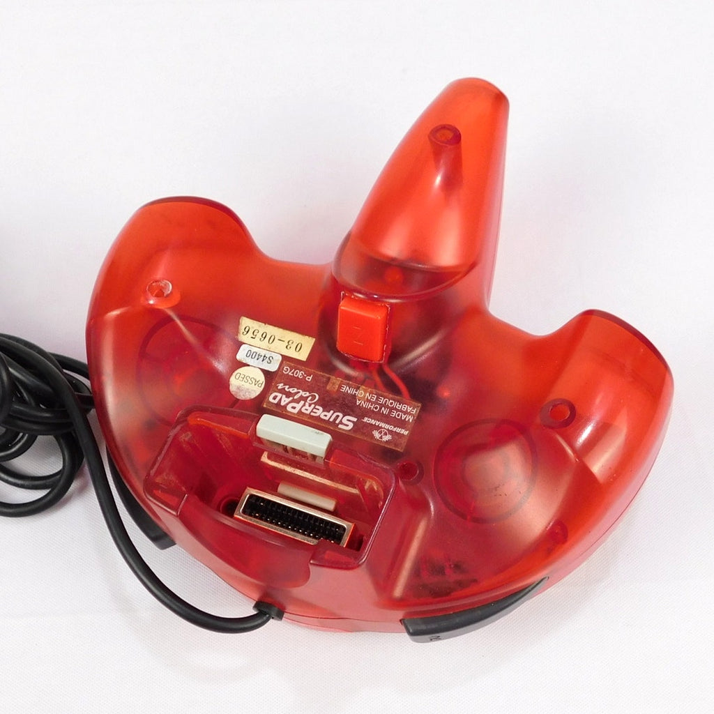 Performance Superpad 64 Colors N64 Controller Clear Red Tested 3D Printed Stick