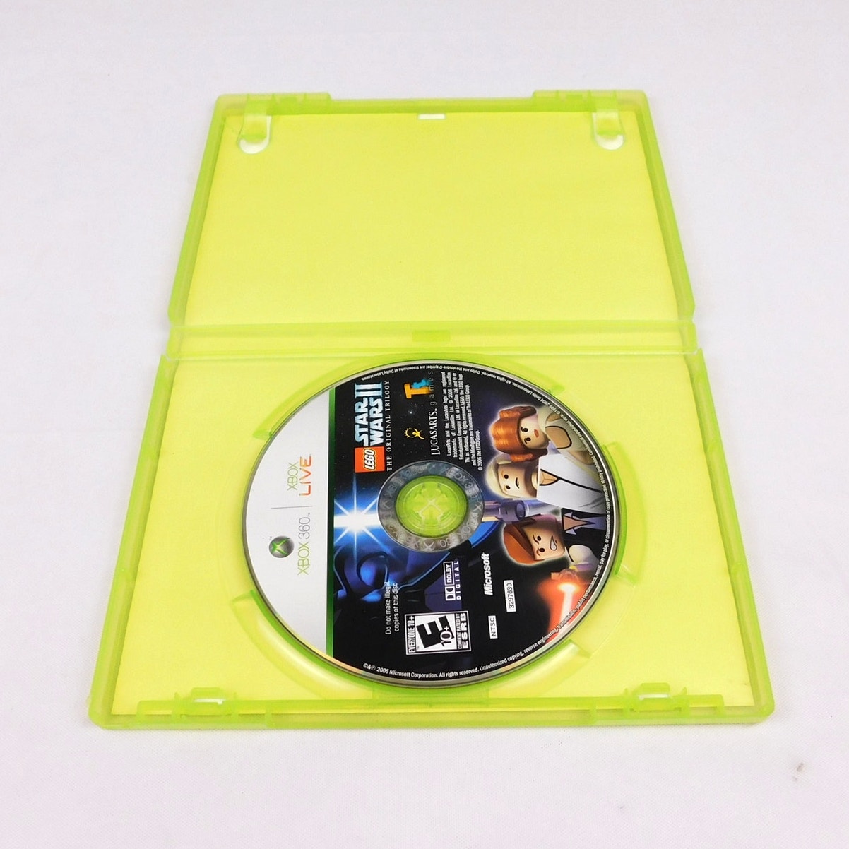 Lego Star Wars II The Original Trilogy Microsoft Xbox 360 Tested No Manual