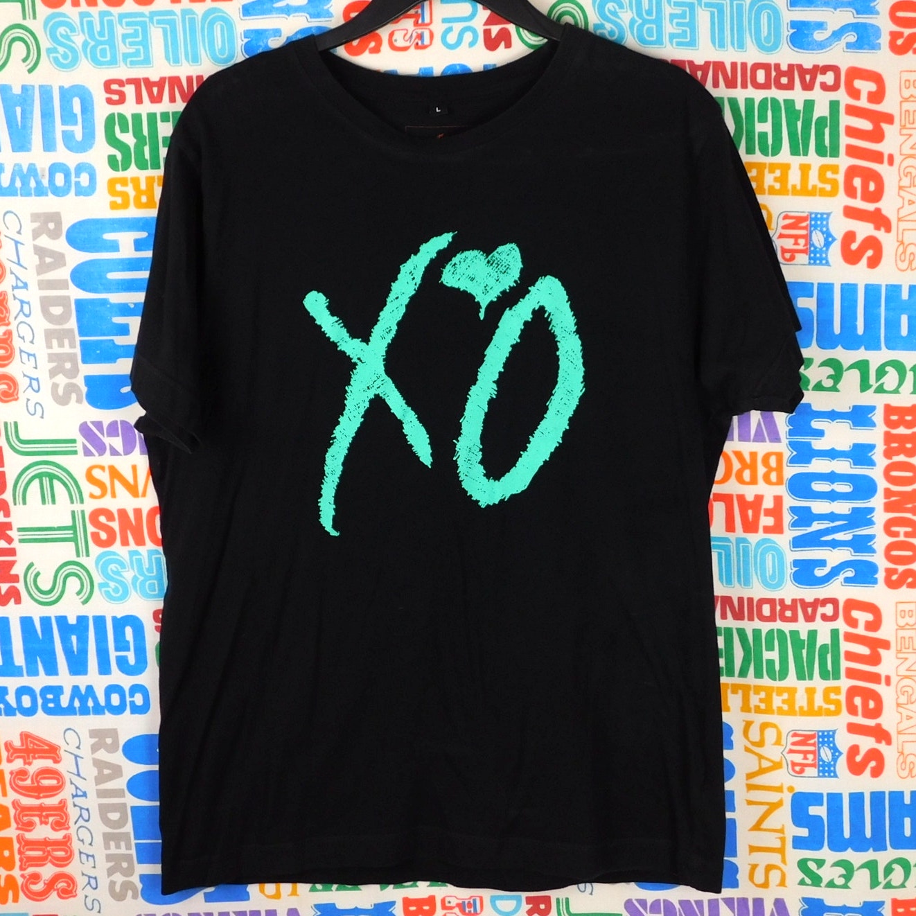 The Weeknd Starboy Tour Manchester T Shirt - Size L