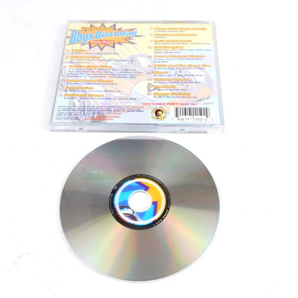 The Hit Crew Boys Birthday Party Music CD Tested Pokemon Wrestling Covers 2000