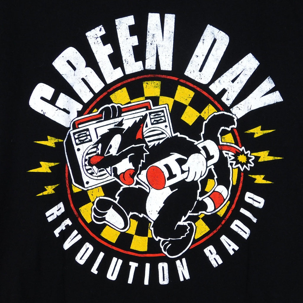 Green Day Revolution Radio Tour 2017 T Shirt - Size S