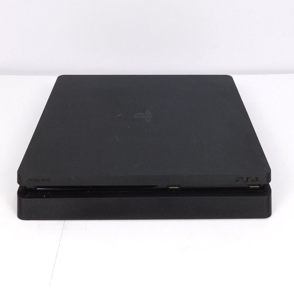Sony PlayStation 4 PS4 Slim 500GB Console Bundle Blue Controller Cords Tested