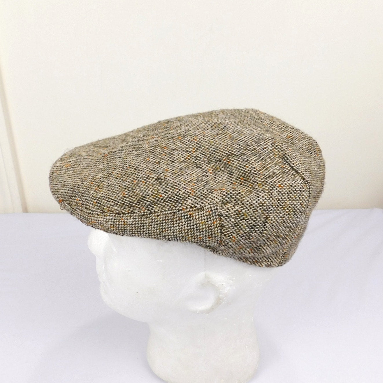 Shandon Headwear Tweed Newsboy Hat - Size S (6 7/8)