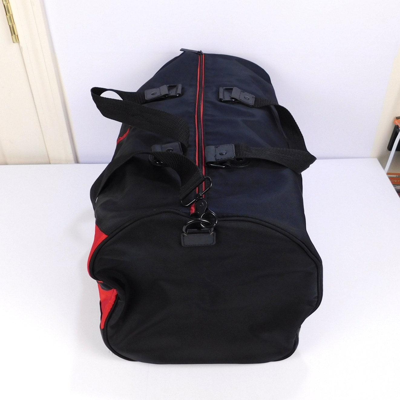 Polo Ralph Lauren Fragrances Promo Duffel Bag Black Red Pony Travel Gym 20x12x12