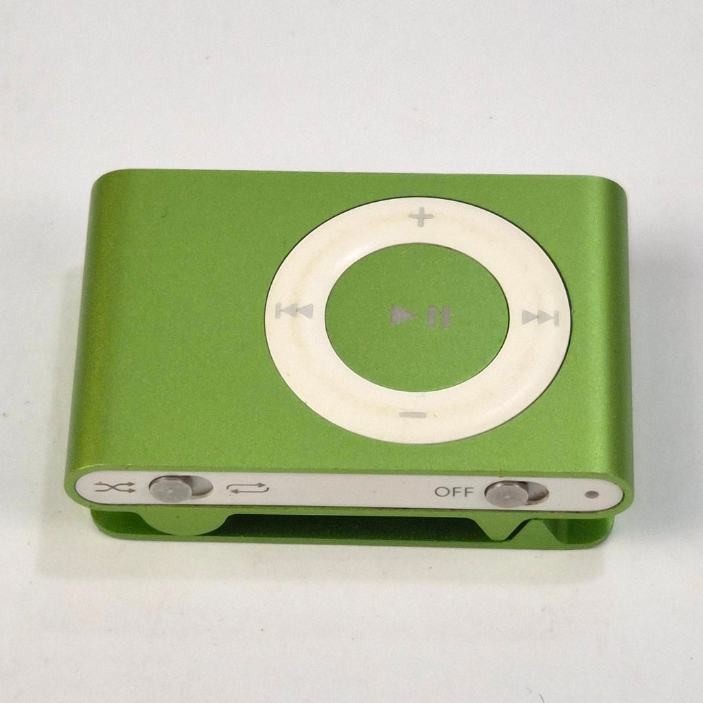 Apple iPod Shuffle 2nd Gen A1204 Green 1GB OEM Dock Manual Box Tested